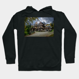 The Pelisor castle in Sinaia, Romania Hoodie